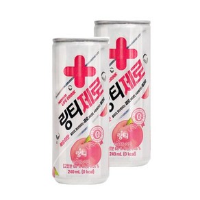 링티제로캔 복숭아맛 240ml X 12캔