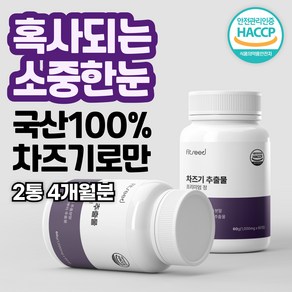 핏시드 루테올린 차즈기 추출물 1000mg 60정, 2개