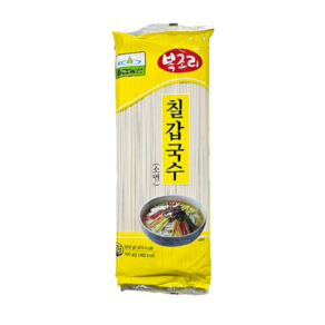 칠갑 복조리 국수 소면 500g/ 태양열건조방식 1등급 밀가루, 500g, 7개