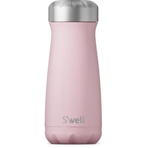 스웰 SWELL 여행용 스텐 물병 24시간 보냉 12시간 보온 3중 473ml 핑크 토파즈 물통 텀블러, X-11)1) 16 oz - Moonstone