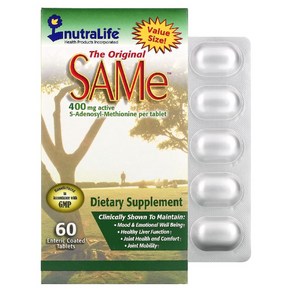 SAME 200mg 뉴트라라이프 The Original SAM-e 장용 정제코팅 60정