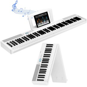 TERENCE 88 5 MIDI V30 전자 피아노 건반 접는 터치 응답 건반 W듀얼 스피커 대응, 1개, 자세한 내용은 참조, 자세한 내용은 참조