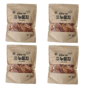 오븐에 구운 정인 마이 찹쌀누룽지 300g, 4개, 4개