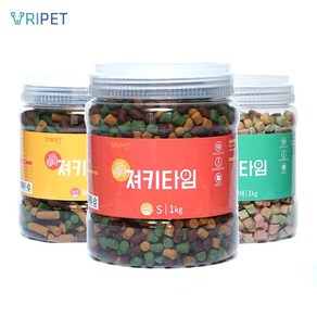 브리펫 져키타임 1kg 1+1 노즈워크 칭찬 간식