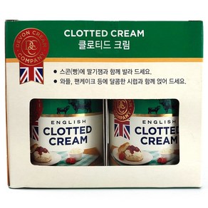 코스트코 DEVON 클로티드 크림 170g x 2 영국, 340g, 1개