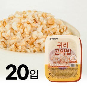 대신곤약 귀리 곤약밥 20팩 저칼로리 즉석밥 150g, 20개