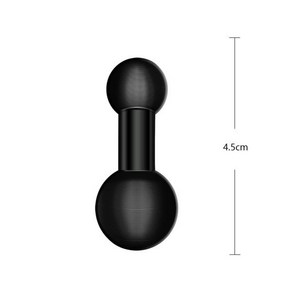 액션 카메라 스마트폰 고프로 마운트용 듀얼 볼 홀더 연장 어댑터 1 인치 헤드 15mm 25mm