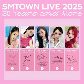 레드벨벳 2025 Smtown 싸인 포카 포토카드 굿즈, 레드벨벳 싸인포카