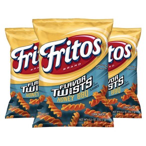 미국 프리토스 허니 바베큐 트위스트 3개x262.2g Fitos Honey BBQ Twists, 3개, 262.2g