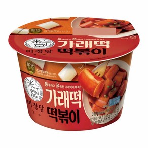 cj 미정당 가래떡 떡볶이 (용기형) 310g 3개