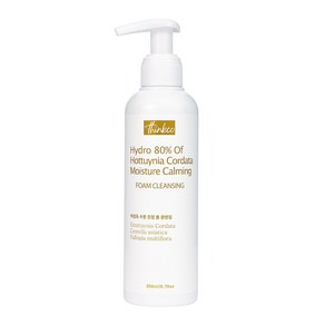 띵코 하이드로 80% 어성초 수분 진정 폼 클렌징 200ml 1개