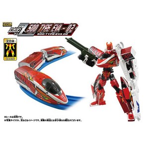 TAKARATOMY 타카라토미 프라레일 신칸센 변형로봇 신카리온 Zx에반게리온 신카리온 Z500 TYPE EVA-02, 단일, 1개, 상세페이지 참조