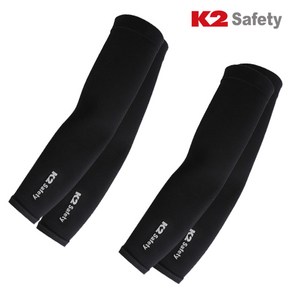 K2 SAFETY 베이직 팔토시 쿨토시 2세트, K2 블랙 + 블랙, 2개