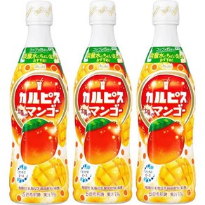 아사히 음료 칼피스 원액 타이요노 망고 470ml 3병 희석용, 3개