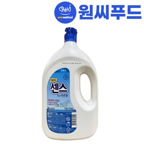 원씨푸드 엘지생활건강 센스 주방세제 2kg LG 하이퐁 항균 퐁퐁 업소용 대용량, 1개