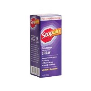 [특가/당일발송] 스탑페인 에어파스 스프레이 118ml / Stopain Pain Relief Spay Exta Stength 4oz, 1개