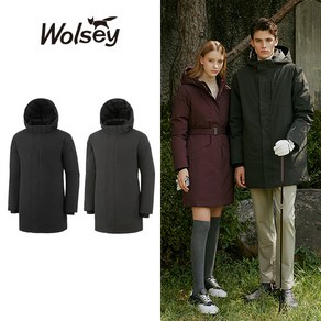 [KT알파쇼핑][Wolsey]울시 24FW 남성 덕다운 패딩