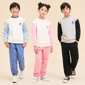 24SS 컬러 포인트 스웨트셔츠 3SET