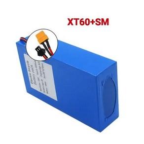 전기 자전거 배터리 밧데리 전동 18650 리튬 팩 50A BMS 내장 13S8P 48V 50000mAh 1000W, [02] 파란, 1개