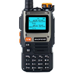 Baofeng UV-K61 햄 라디오 에어 밴드 워키토키 양방향 방송국 항공 NOAA 경찰 해양 999 채널 업그레이드, 01 Ameican, 01 Standad