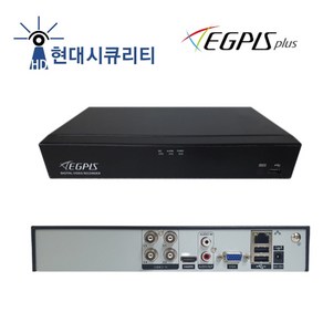 이지피스 플러스 QHDVR-400L 4채널 CCTV 녹화기 DVR 본체