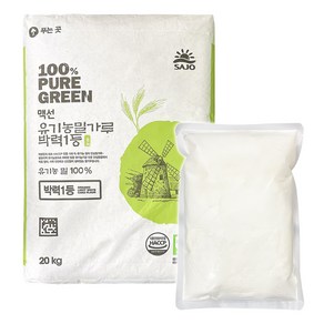 0291. [소분제품] 맥선 유기농 박력밀가루 - 1kg, 1개