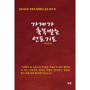 가계가 축복받는 선포기도:선포기도로 가계가 축복받고 싶은 분의 책, 성령