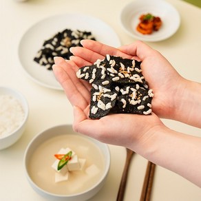 김부자푸드 찹쌀꽃김부각 빅사이즈 110g 맥주안주, 1개