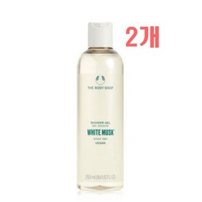 더바디샵 화이트 머스크 로 샤워젤 플로럴 머스크향, 250ml, 2개