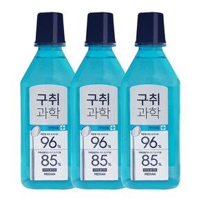 메디안 구취과학 프리징 쿨민트 구강청결제 750ml x3, 3개