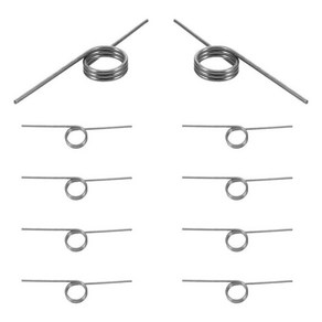 금속 비틀림 용수철 부품 버킷 뚜껑 작은 교체 와이어 스프링 쓰레기통, 1개, 2. 4.50X1.00X0.80CM