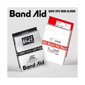 (2종세트+미공포1장) 데이식스 앨범 미니 9집 Band Aid 일반반 [2종 세트] 성진 영케이 원필 도운 빠른출고