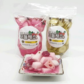 모들채소 수제 비트*연근 피클 500g, 연근피클 500g 1팩, 1개