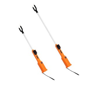전기봉 돼지몰이 가축 충격기 양돈장 소 농장, 길이(100cm)+차량용충전기, 1개