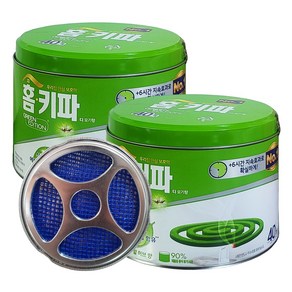 홈키파 디 모기향 내추럴 허브향 40개입 X 2개