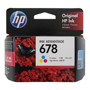 HP HP 678 정품잉크 HP3545 HP4645 HP2545 HP3540 HP2546 [GRE], 컬러3색, 1개