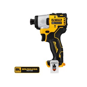 디월트 12V Max 2Ah 컴팩트 임팩 드라이버 베어툴 DCF801, 본품(추가배터리없음), 1개