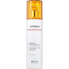 일본직발송 6. BIOHEALBOHBOTANICHEALBOH 【BIOHEAL BOH】 비타민 토닝 올인원 에센스 120ML 스킨 케어 유, One Size, One Colo, 1개