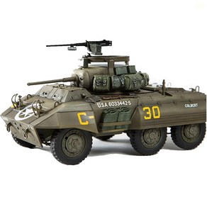 프라모델 1/35 U.S.ARMY 미육군 M8 그레이하운드 밀리터리 장갑차 모형조립 만들기 교구