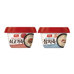 동원 양반 쇠고기죽 12개+참치죽 12개, 24개, 285g