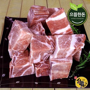 [으뜸한돈] 국내산 한돈 돼지갈비 500g+500g (찜용) (총1kg) 냉동, 2팩, 500g