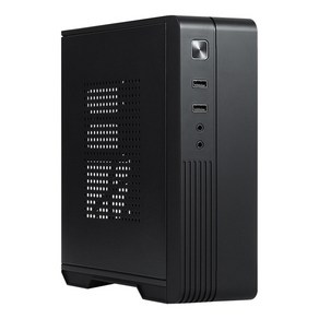 MX02 미니 ITX 컴퓨터 케이스 HTPC 호스트 섀시 USB2.0 ITX 인클로저 사무용 산업용 제어 섀시, 하나, 검은 색, 01 Black