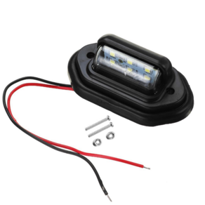 락모터스 자동차 12V-24V 다용도 LED 언더램프 블랙 자동차실내등 번호판등 차폭등 화물차 트럭 차량용