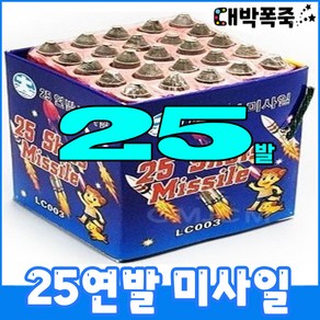 [연발세트] 25연발 미사일