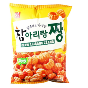 참 아리랑 짱구 과자 달콤하고 바삭한 스낵, 305g, 1개