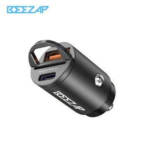 비잽 듀얼 30W 매립형 차량용 초미니 시거잭 PD 3.0 QC 3.0 PPS 지원(BZD33)