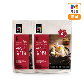 [쇼핑엔티] [B][목우촌] 목우촌 삼계탕 850g x2팩, 2개