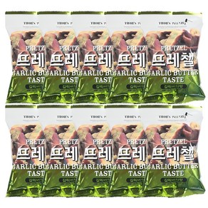 [파란푸드] 프레첼 갈릭버터맛 85g, 10개