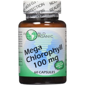 Wold Mega Chloophyll 100 mg Capsules 60 capsules, 1개, 60정