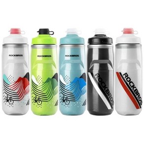 [ROCKBROS] 락브로스 자전거물통 스포츠물병 보냉물통 위생커버 620ml, 1개